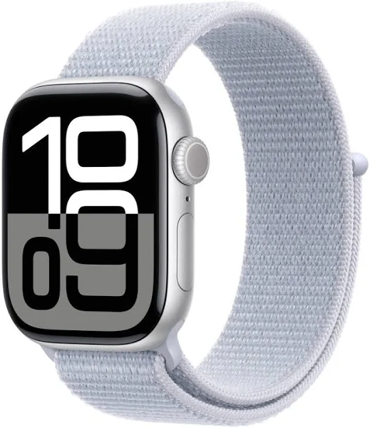 Apple Watch Series 10 GPS + Cellular z kopertą 46 mm aluminium w kolorze paskiem sportowym rozmiar