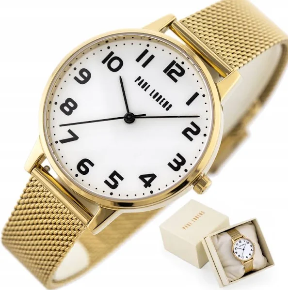 Zegarek Damski Paul Lorens Glory +grawer Komplet Prezentowy cyfry czytelny