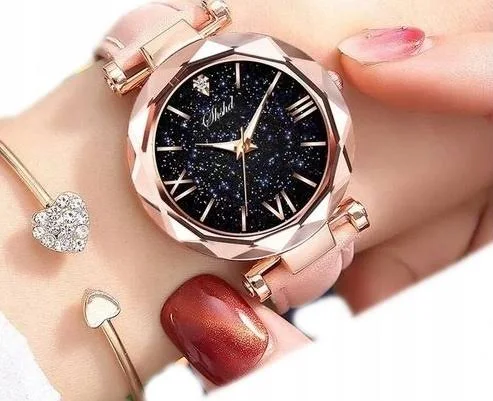 Zegarek Damski Różowy Z Paskiem 770