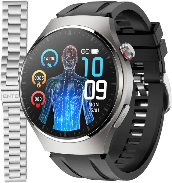 Zegarek Enter ECT.2.MT.111.534 / Cadran Techno Srebrny męski