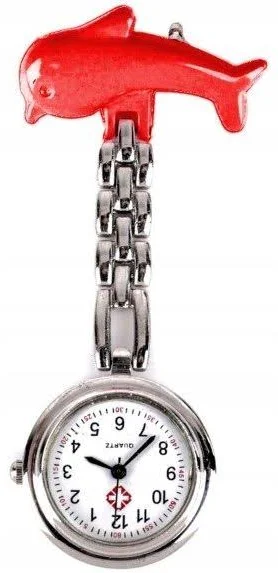 Zegarek medyczny dla pielęgniarki lekarza delfinki