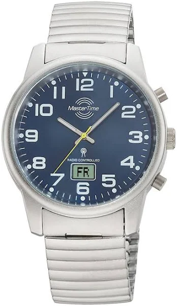 Master Time MTGA-10823-32M Mens Watch Zugband Radio-Controlled