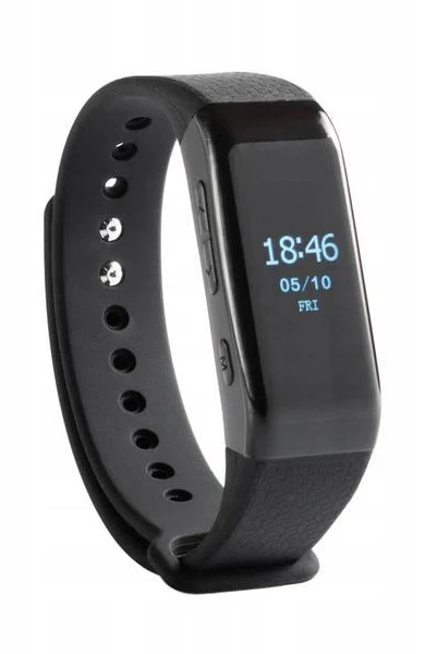 Dyskretny mini dyktafon w zegarku