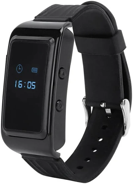 Rejestrator z dyktafonem ukryty w opasce smartband