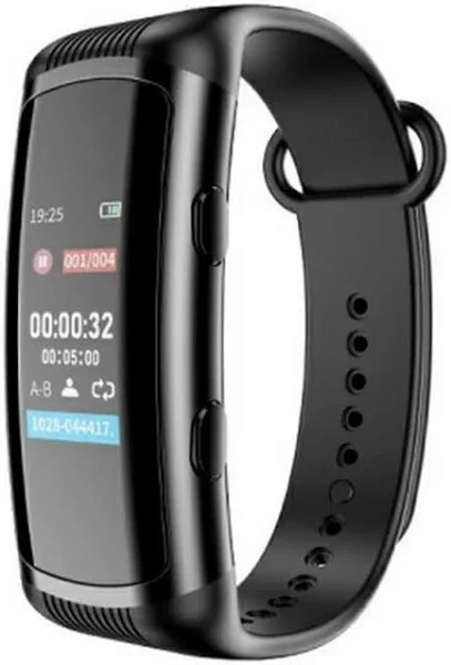 Dyktafon cyfrowy aktywowana głosem nagrywanie dźwięku inteligentna bransoletka do zegarka Sport