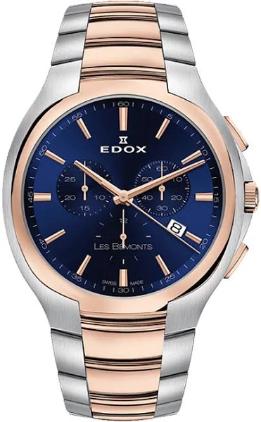 Edox Les Vauberts Chronograph 42mm 3ATM
