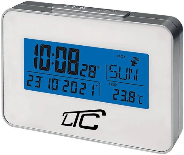 Budzik z termometrem LTC