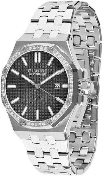 Zegarek męski Guardo Luxury S03009-1