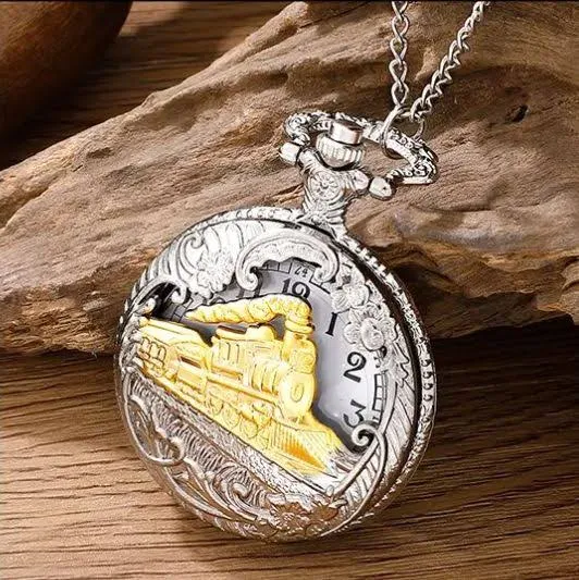 Zegarek Kieszonkowy Pociąg 247180124