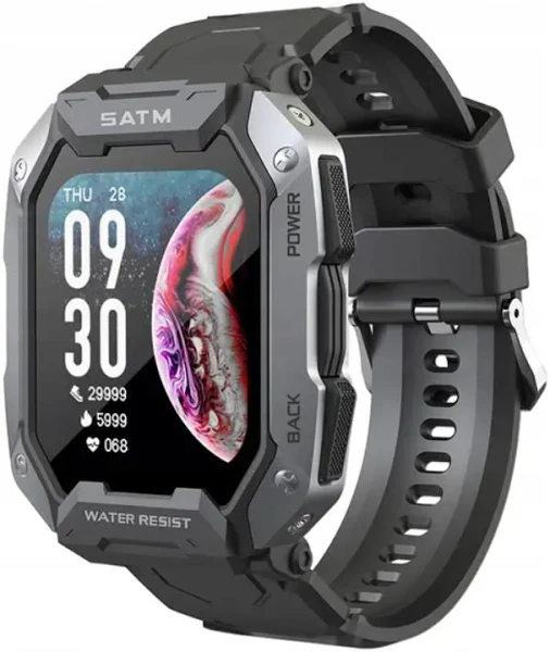 Smartwatch zegarek Smartband do Iphone Huawei Pulsometr Krokomierz Amoled