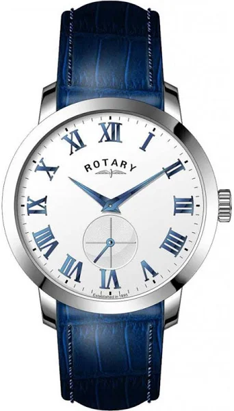 GS04356-06-BLU Rotary Męski zegarek wizytowy