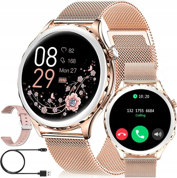 Zegarek damski Smartwatch Rubicon Rozmowy Puls Sms