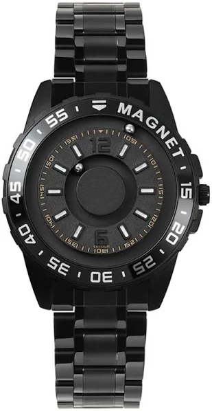 EUTOUR magnetyczny zegarek kwarcowy mężczyźni wodoodporny zegarek moda balowa Casual magnes zegarki