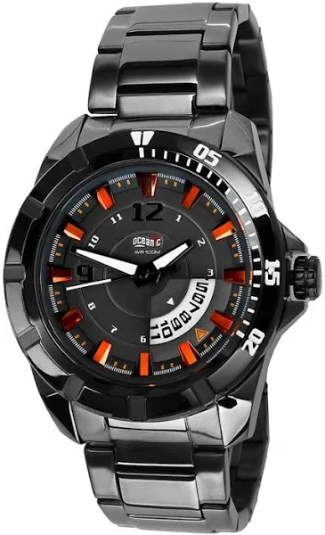Stalowy Zegarek Męski Oceanic IP68 Datownik WR100m