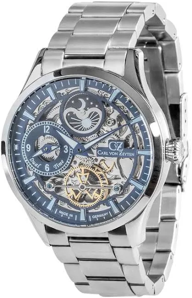 Zegarek Carl von Zeyten CVZ0063BLMS / Freiburg Automatic Skeleton / męski