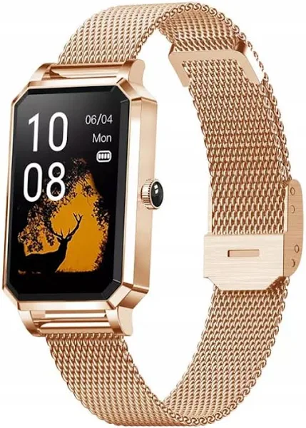 Smartwatch Rubicon RNCE86 różowe złoto