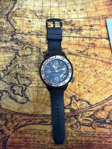 Swiss Legend Neptune Automatyczny Zegarek Męski Silikonowy Pasek