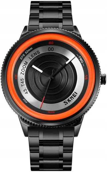 Zegarek męski Skmei bransoleta analog czarny