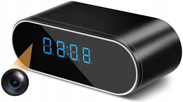 Zegar kamera szpiegowska hd 1080P wifi ip smartfon