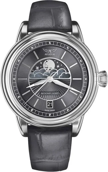 Zegarek damski Aviator Moonflight V