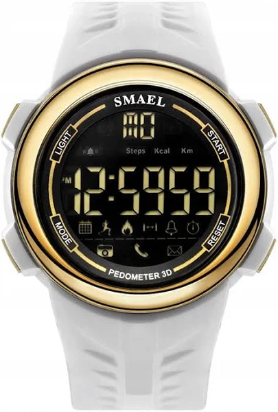 Zegarek męski Smael elektroniczny kcal krokomierz