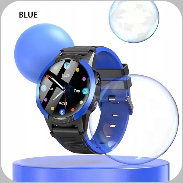 i365-Tech FA56 Blue GPS 4G Wifi Video Wodoodporny zegarek bransoletka