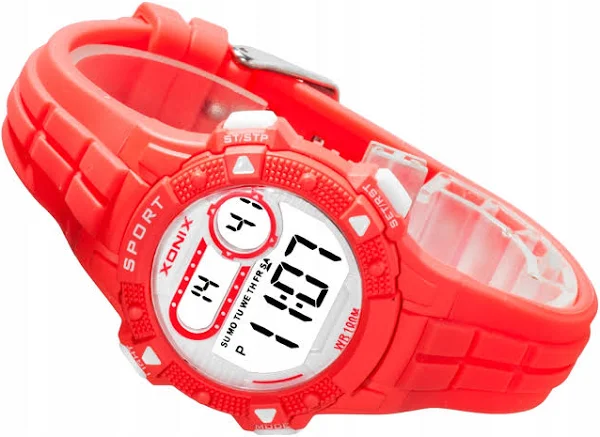 Dziecięcy Elektroniczny Zegarek XONIX Wodoszczelny