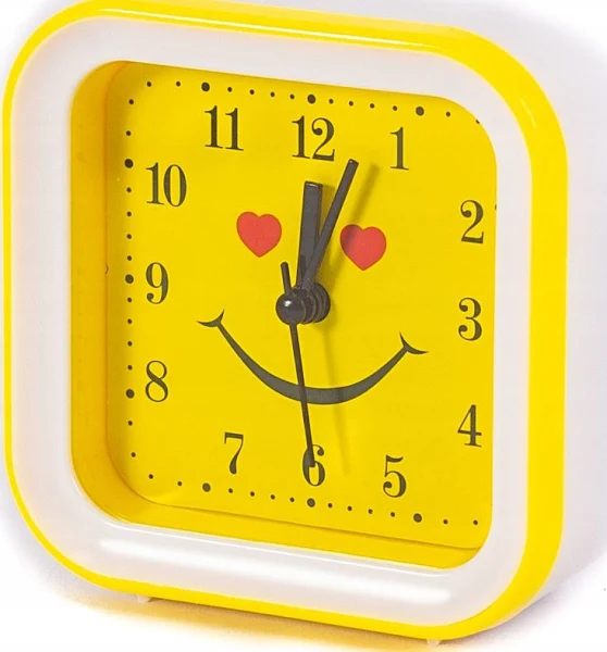 Buźka Emoji Zegar Z Budzikiem Różne