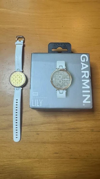 Garmin Lily Sport Smartwatch Biało-złoty Gwar