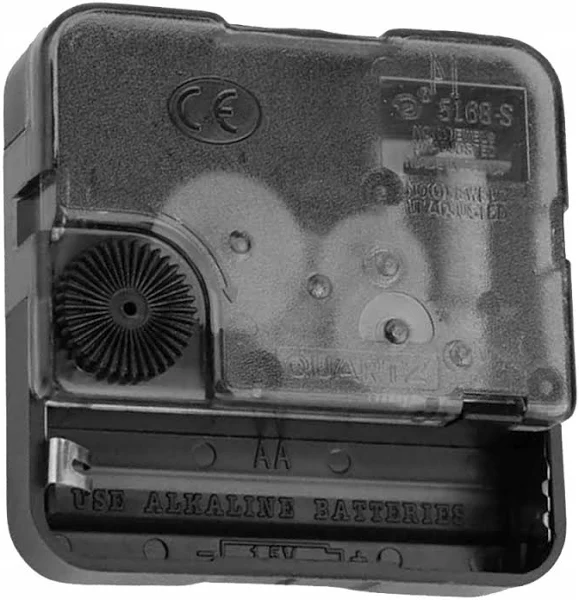 Mechanizm do zegara kwarcowego ściennego cichy