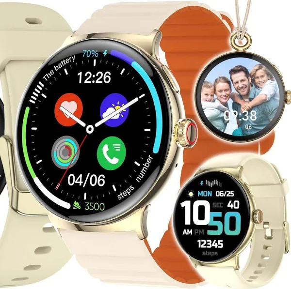 Smartwatch Zegarek Naszyjnik Damski Rozmowy Automatyczna Odpowiedź Sms Pl