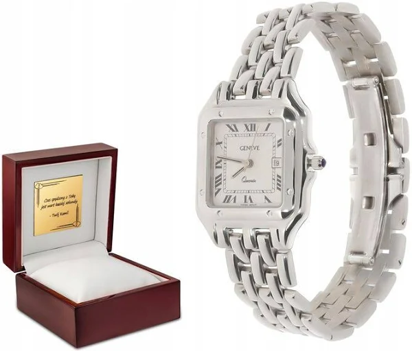 Bogaty Zegarek Z Białego Złota 68 Gram 585