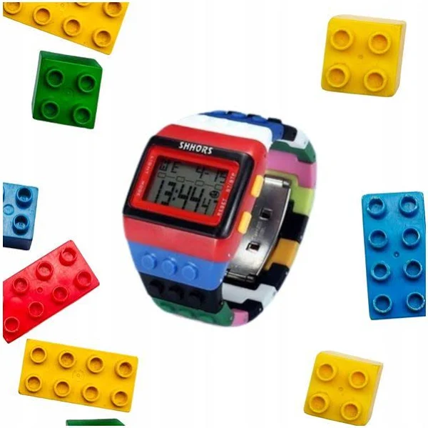 Klockowy Cyfrowy Zegarek Dla Dziecka Regulowany Różne