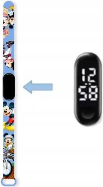 Zegarek cyfrowy LED Myszka Miki