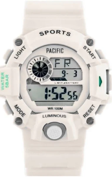 Pudrowy dziecięcy zegarek elektroniczny PACIFIC PACIFIC 208L-8