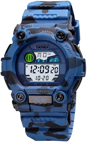 Zegarek Skmei dla młodzieży dzieci wojskowy Wr 50