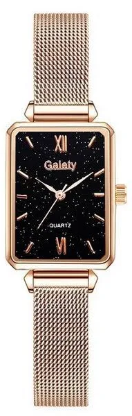 Elegancki damski zegarek na bransolecie z motywem kamienia