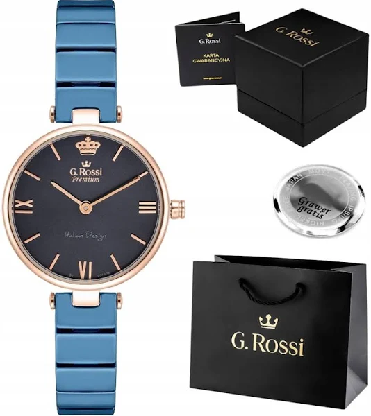 Zegarek damski G. Rossi Premium delikatny z Grawerem