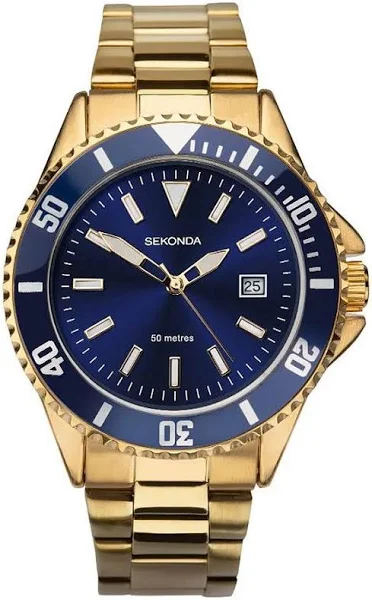Zegarek męski Sekonda 1516 złoty