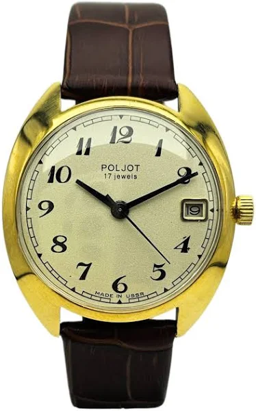 Odrestaurowany męski radziecki POLJOT