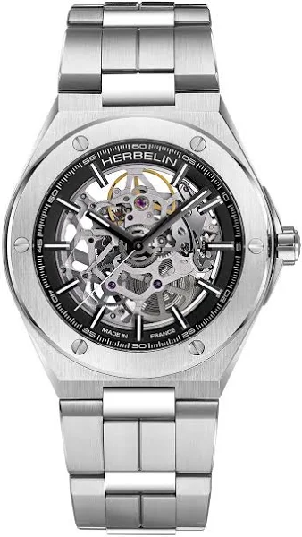Zegarek męski Herbelin Cap Camarat Skeleton Automatic Limited Edition 1845BSQ14