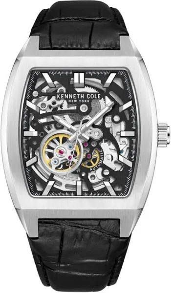Zegarek męski KENNETH COLE KCWGX0063803 czarny klasyczny skeleton
