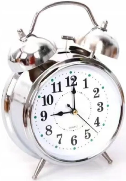 Klasyczny Zegar Z Budzikiem Głośny Alarm