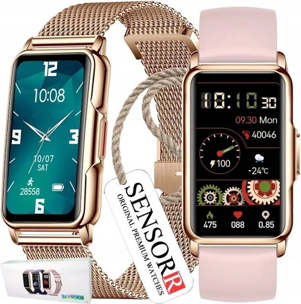 Elegancki Zegarek Damski Smartwatch Smartband Pl