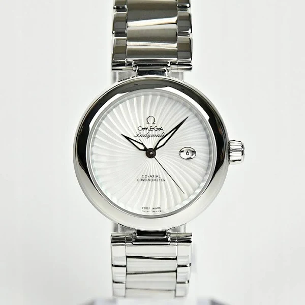 Omega De Ville Ladymatic White Mop 425.30.34.20.05.001