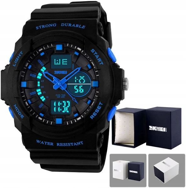 Wojskowy Zegarek Dziecięcy Dla Chłopca Wstrząsoodporny Wodoodporny Sensorr