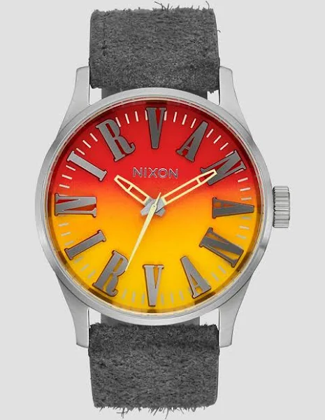 Nixon Nirvana Sentry Leather Zegarek