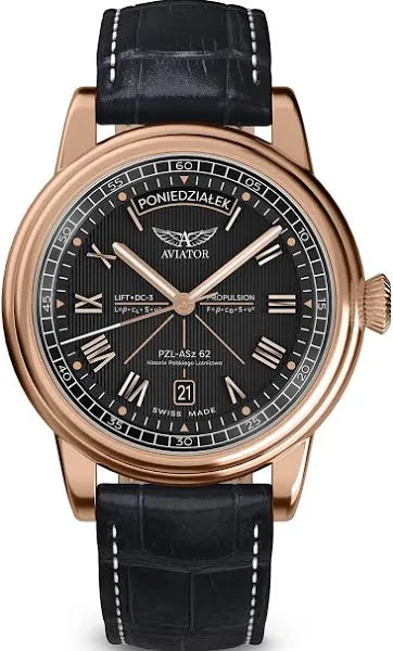 Zegarek Aviator Douglas Day Date V.3.35.2.282.4 PL