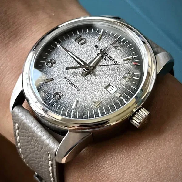 Tajemniczy kod PT5000 ruch automatyczny zegarek Pilot 42mm dla mężczyzn sukienka zegarek mechaniczne