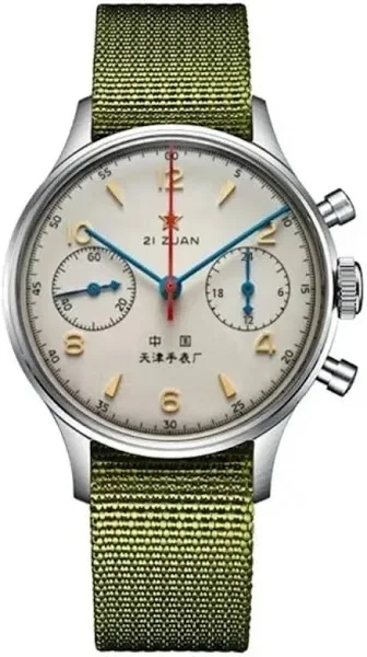 Zegarki męskie 1963 pilot automatyczny zegarek 42mm wodoodporny retro kwarcowy chronograf vintage